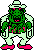 The NastyZombie as it appears in the Japanese Famicom version.