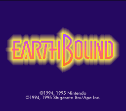 File:EarthBound title.png - WikiBound, your community-driven EarthBound ...