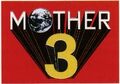 The first iteration of the Mother 3 logo, designed after the Japanese Mother 2 logo.