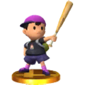 Ness's alt trophy in the 3DS version