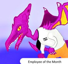 There was no voting process to decide employee of the month so I picked myself.