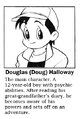 Ninten's bio in MOTHER: Invasion from the Unknown.
