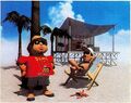 The DCMC members take a vacation on a beach resort.