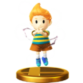 Lucas's alternative trophy in the Wii U version