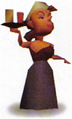 A Club Titiboo waitress from Space World 1996. She is speculated to be an early version of Kumatora when she sneaks into Club Titiboo.